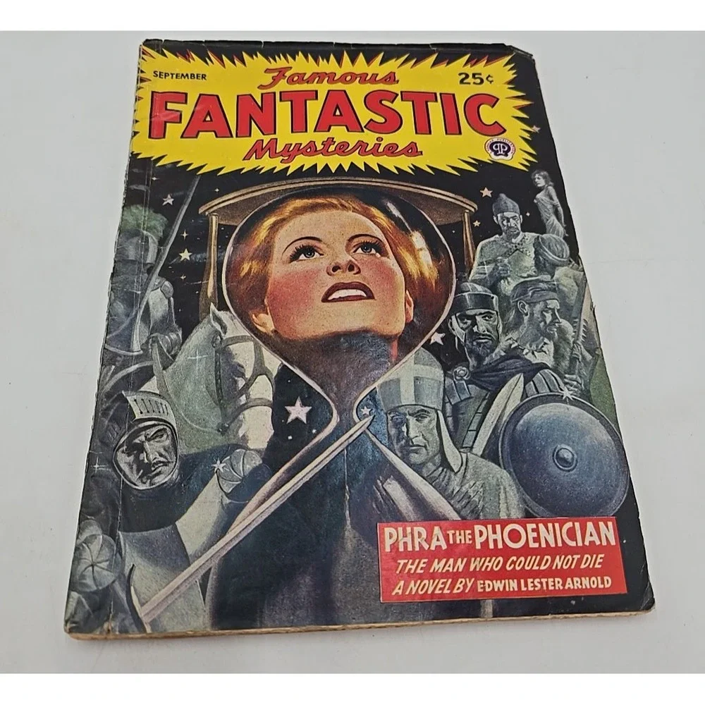 Famous Fantastic Mysteries Pulp Sep 1945 Vol. 6 #6 FN+ 6.5